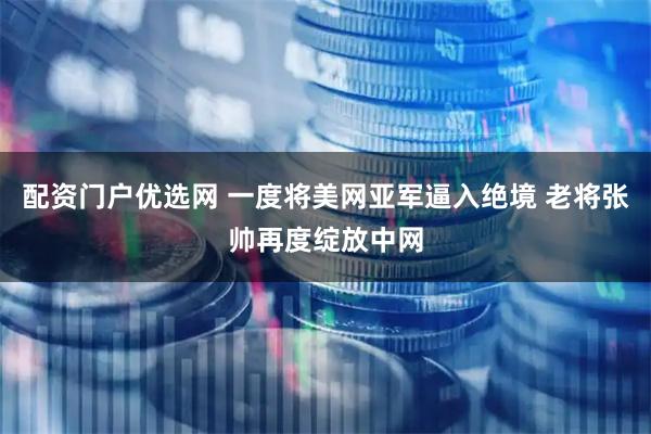 配资门户优选网 一度将美网亚军逼入绝境 老将张帅再度绽放中网